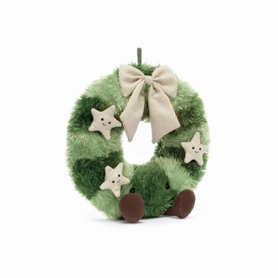 Jellycat Nordic Spruce Wreath USA | 45072KOMP